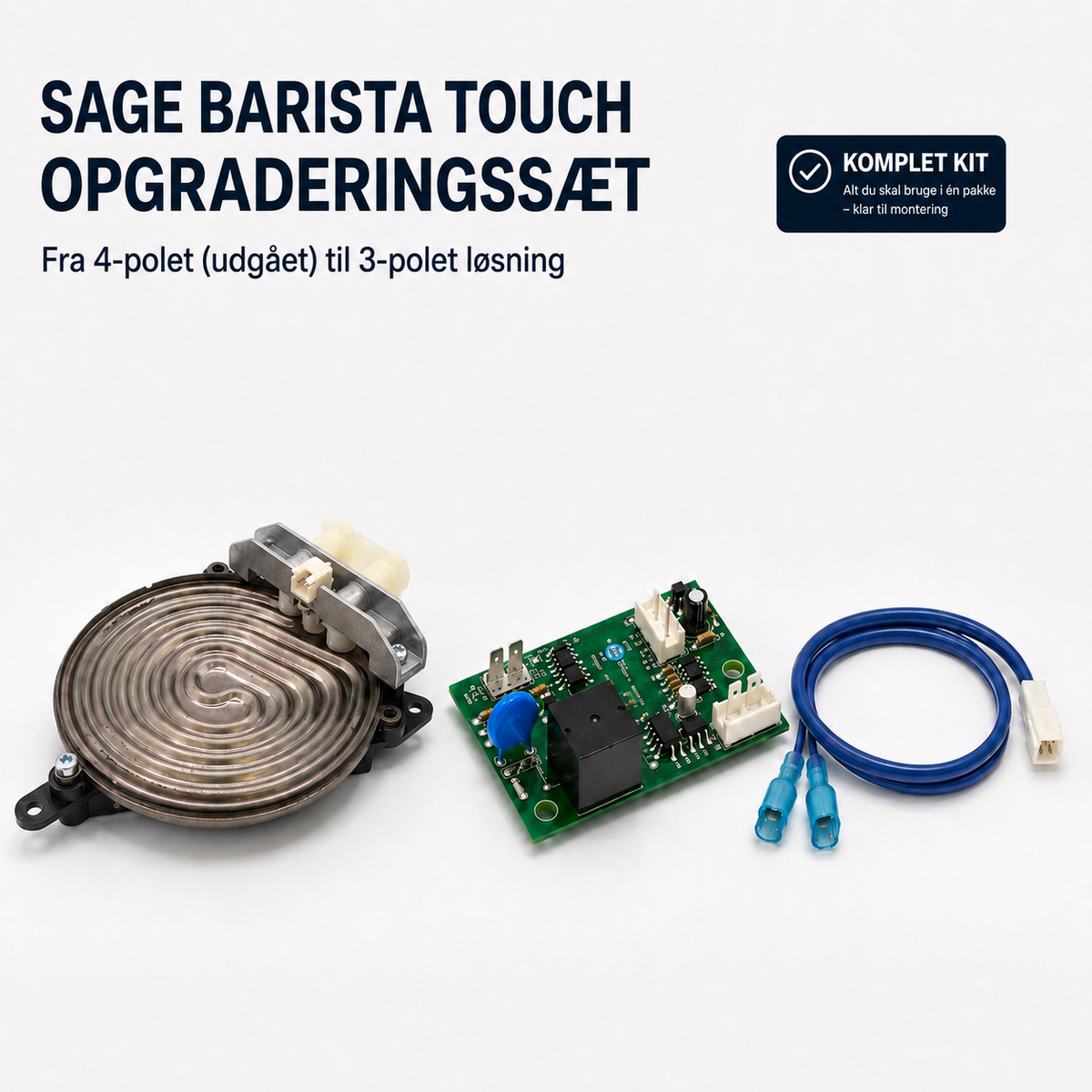 Sage Barista Touch opgraderingssæt – komplet kit med SP0100184, SP0100186 og SP0100187